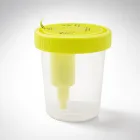 FRASCO DE ORINA CON DISPOSITVO DE TRANSFERENCIA SANLI (100 UNIDADES)