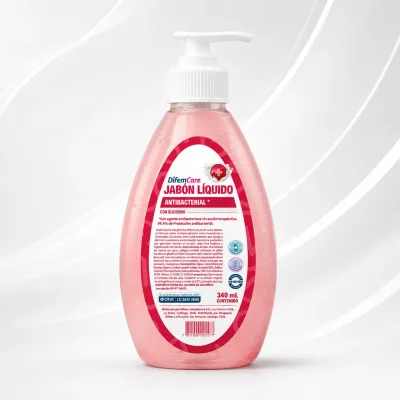 JABÓN ANTIBACTERIAL CON GLICERINA 340 ML