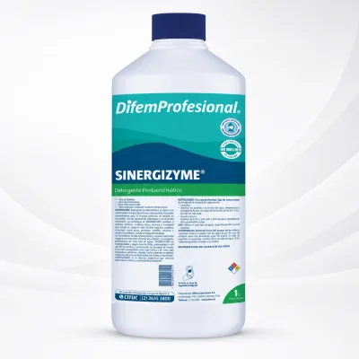 SINERGIZYME X 1 LITRO - DETERGENTE PENTA ENZIMÁTICO