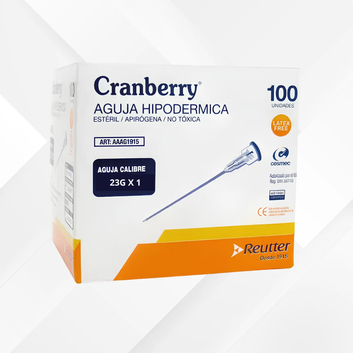 23G X 1 CRANBERRY