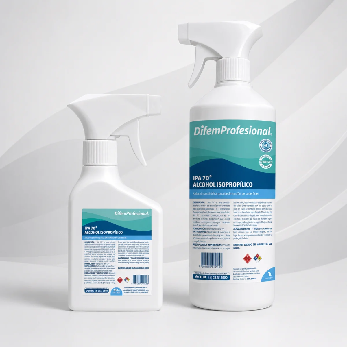 ALCOHOL ISOPROPILICO 70%