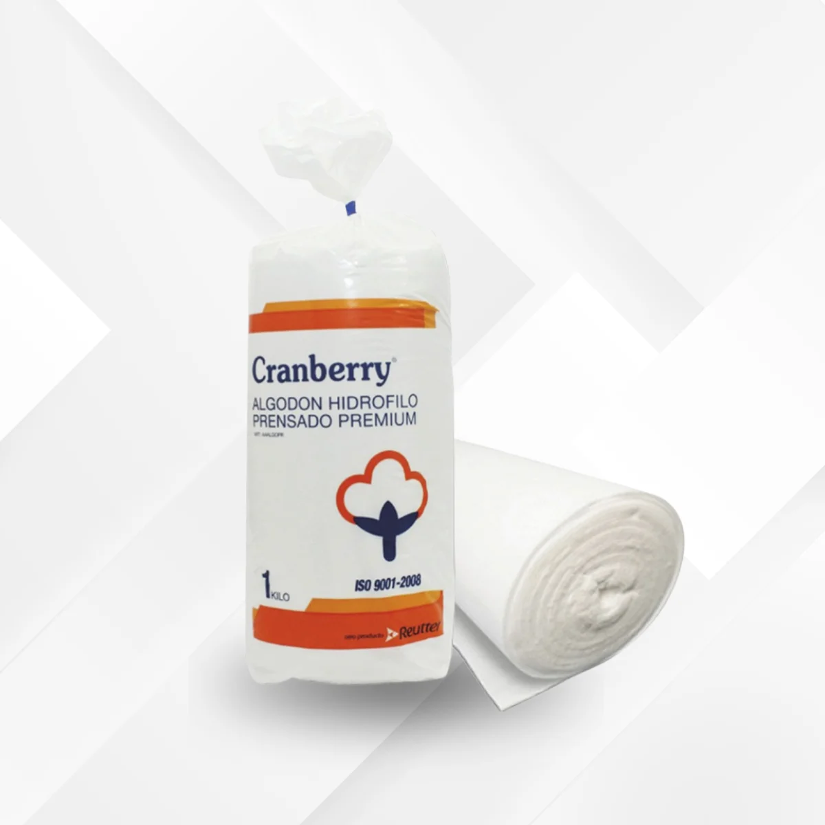 ALGODON HIDROFILO PRENSADO PREMIUM 1 KG CRANBERRY