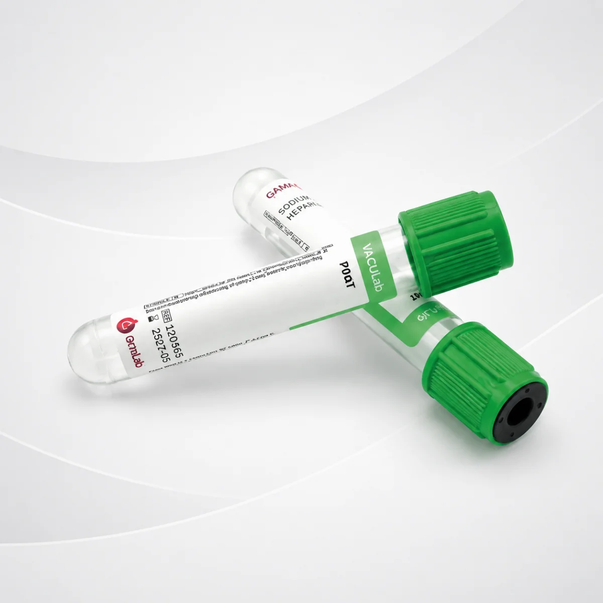 TUBO H/ LITIO T/VERDE 4 ML SANLI (X 100 UNIDADES)