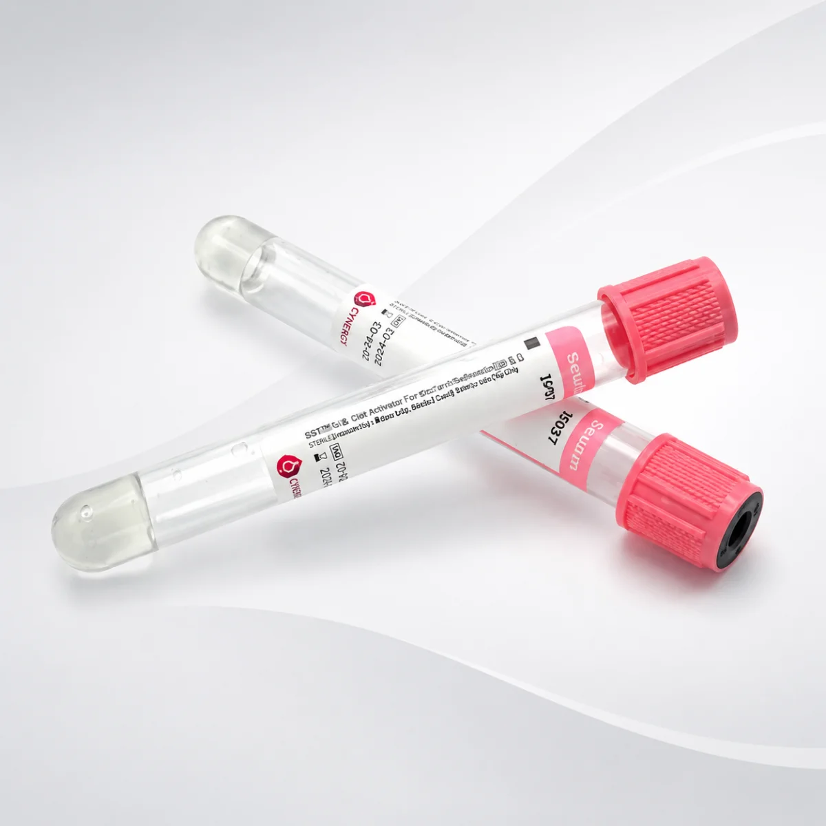 TUBO VACULAB PPGT EDTA GEL T/ROSADA 5ML SANLI (X 100 UNIDADES)