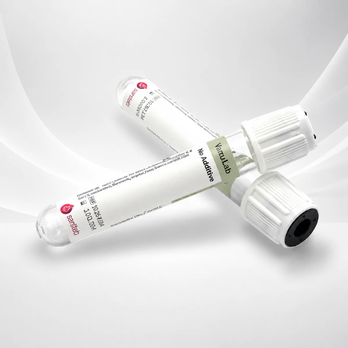 TUBO VACULAB S/ADITIVO T/BLANCA 3ML SANLI (X 100 UNIDADES)
