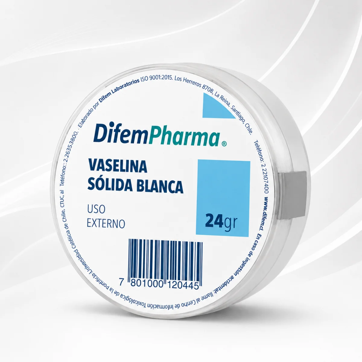 VASELINA SÓLIDA BLANCA 24 G